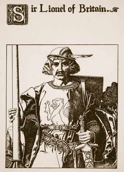 Sir Lionel of Britain, illustration from 